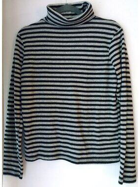 ZARA Striped Turtleneck sweater